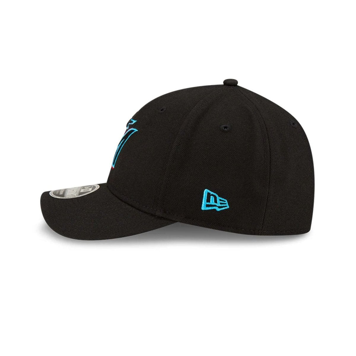 Gorras snapback - Miami Marlins negra 9FORTY M-Crown