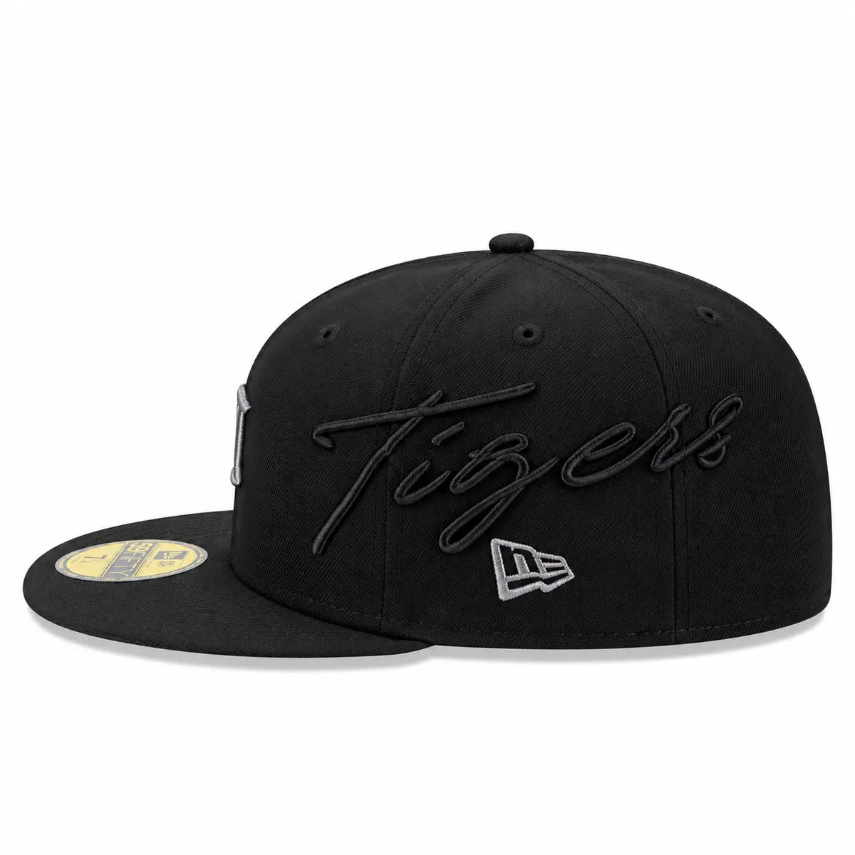 New Era 59FIFTY Detroit Tigers MLB Side Script Cerrada - Negra