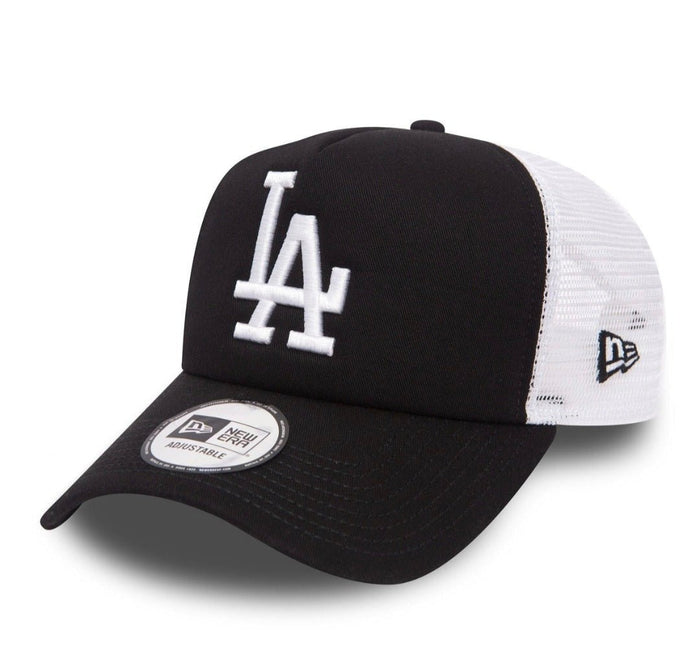 Gorras Trucker - LA Dodgers Clean negra A‑Frame Trucker