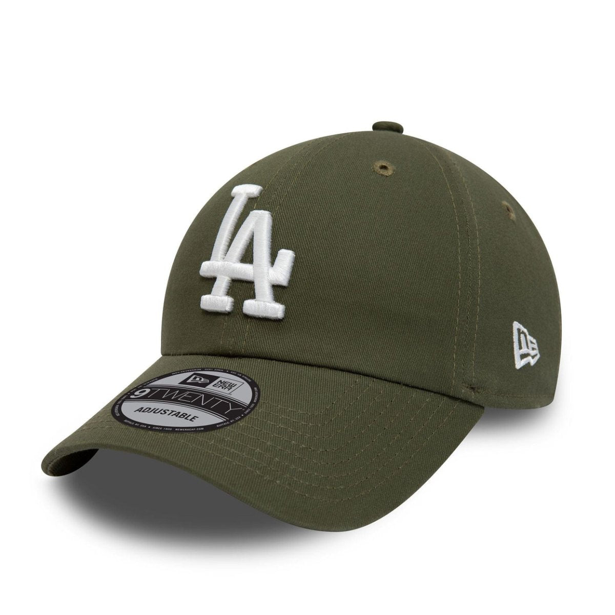 Gorras strapback - LA Dodgers Verde Essential 9TWENTY Ajustable