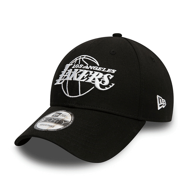 Gorras strapback - Los Angeles Lakers 9FORTY negra Essential