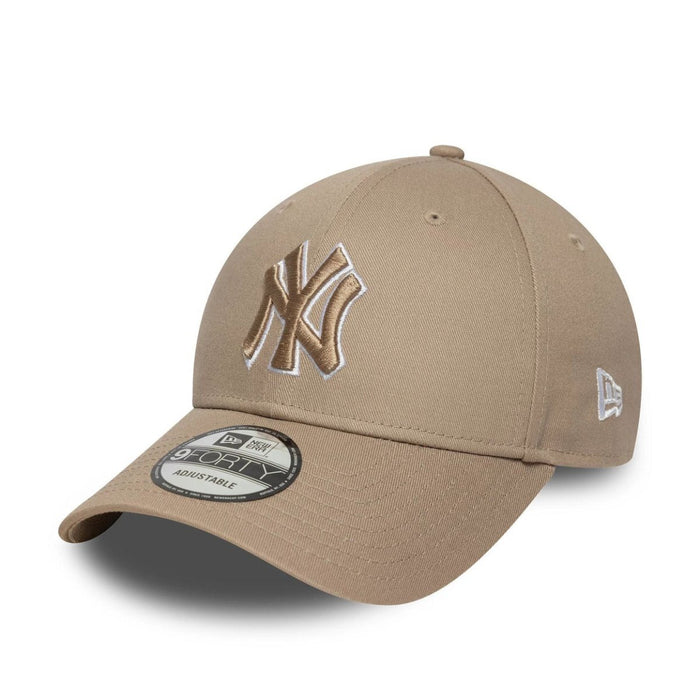 Gorras strapback - Nyy marrón Outline 9FORTY strapback