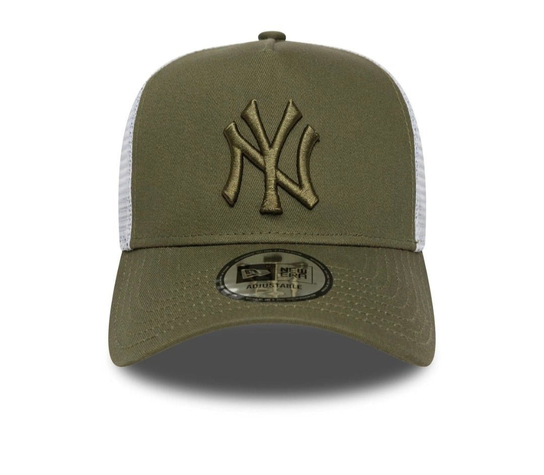 Gorras Trucker - NY Yankees 9FORTY Trucker verde oliva – MLB