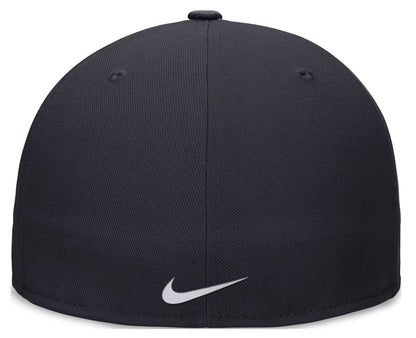 Gorra Nike New York Yankees Dri-FIT True Structured Round Bill Fitted Azul Marino - Mundo Gorras - Gorras Ajustadas