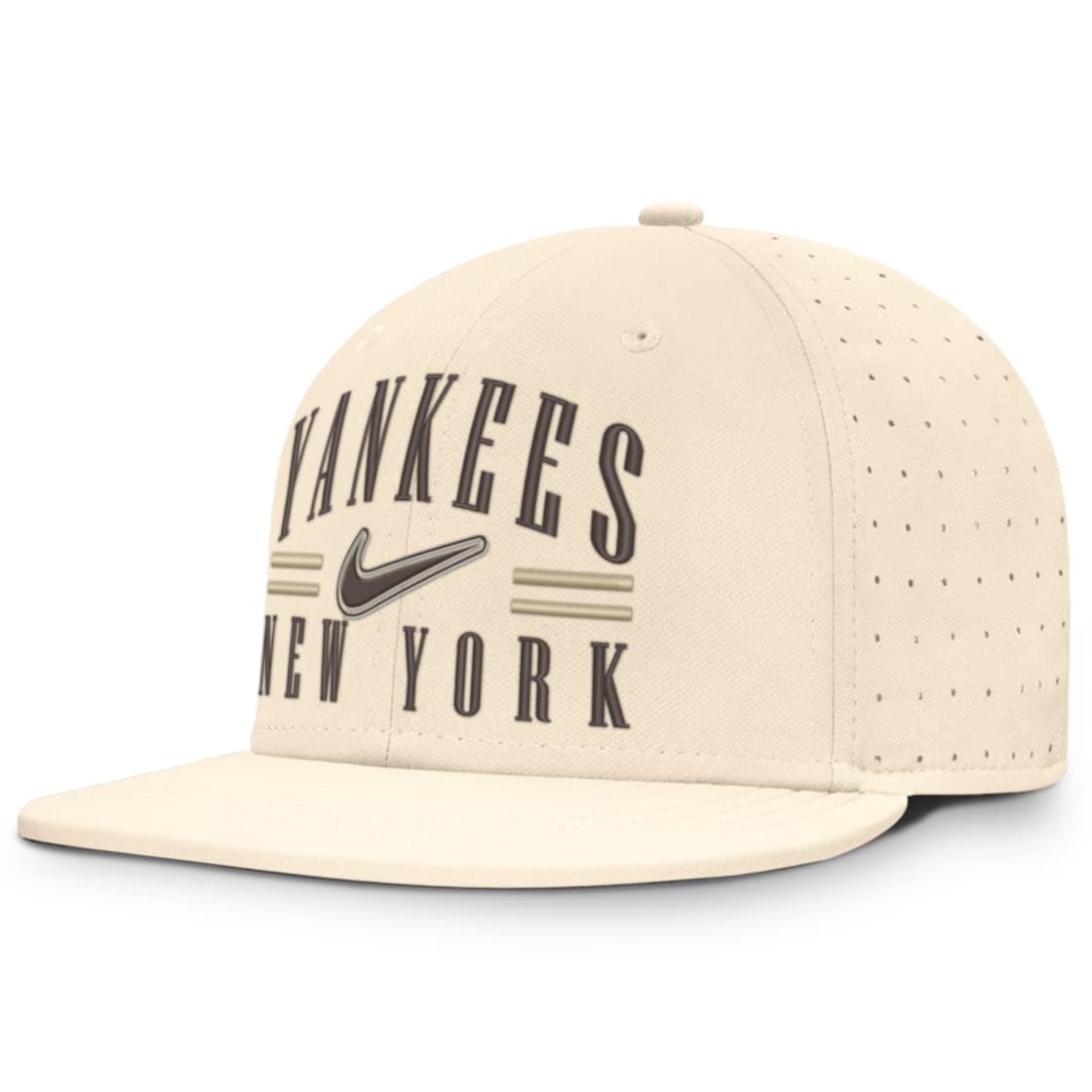 gorra nike fitted new york yankees frontal color beige