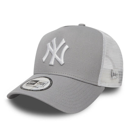 Gorras Trucker - NY Yankees clean gris A-Frame trucker