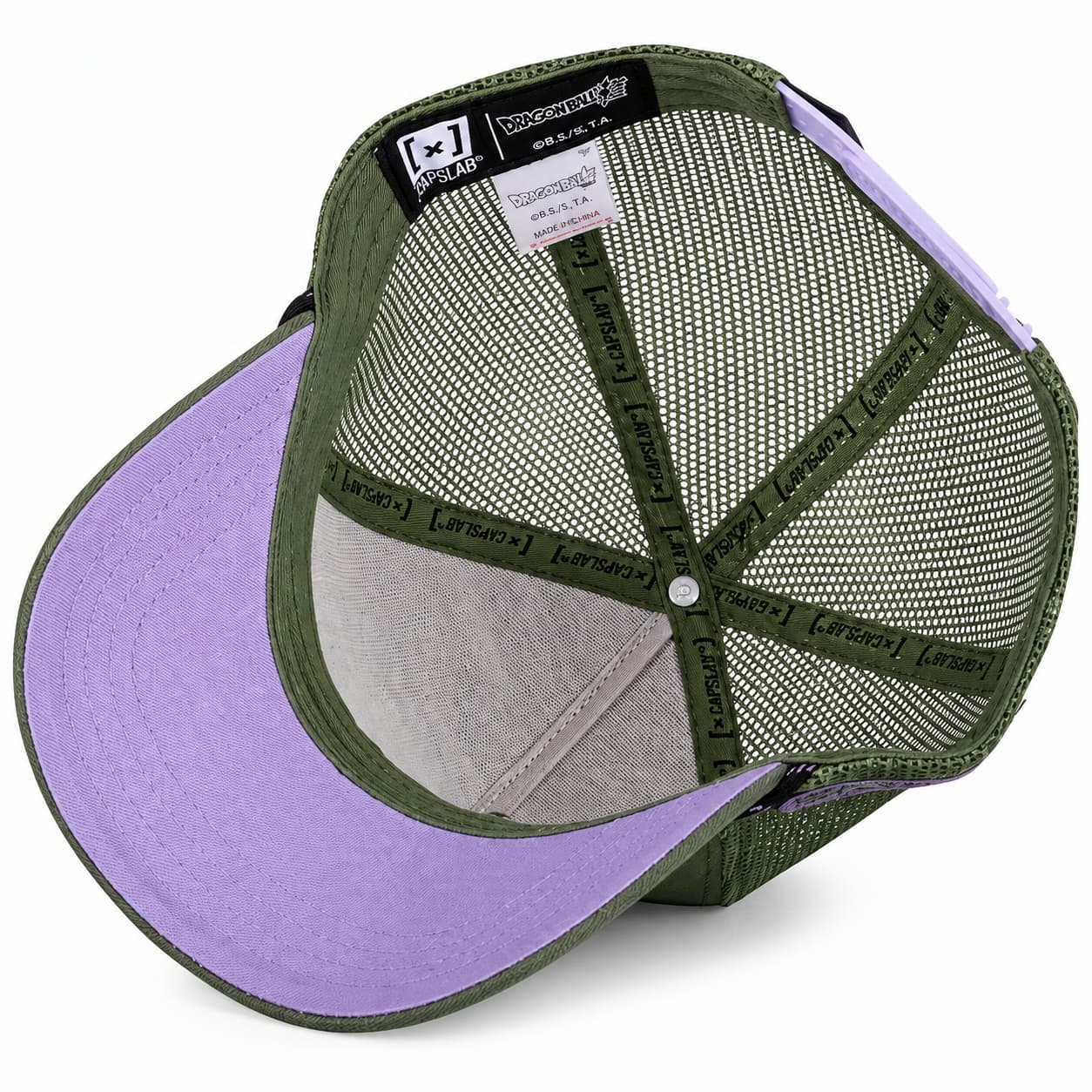 Gorras Trucker - Capslab Dragon Ball Super Verde Ultra Instinct Goku DBS6 ULT