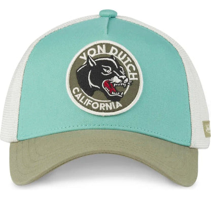Gorras Trucker - Von Dutch WILD04 – Azul y Verde
