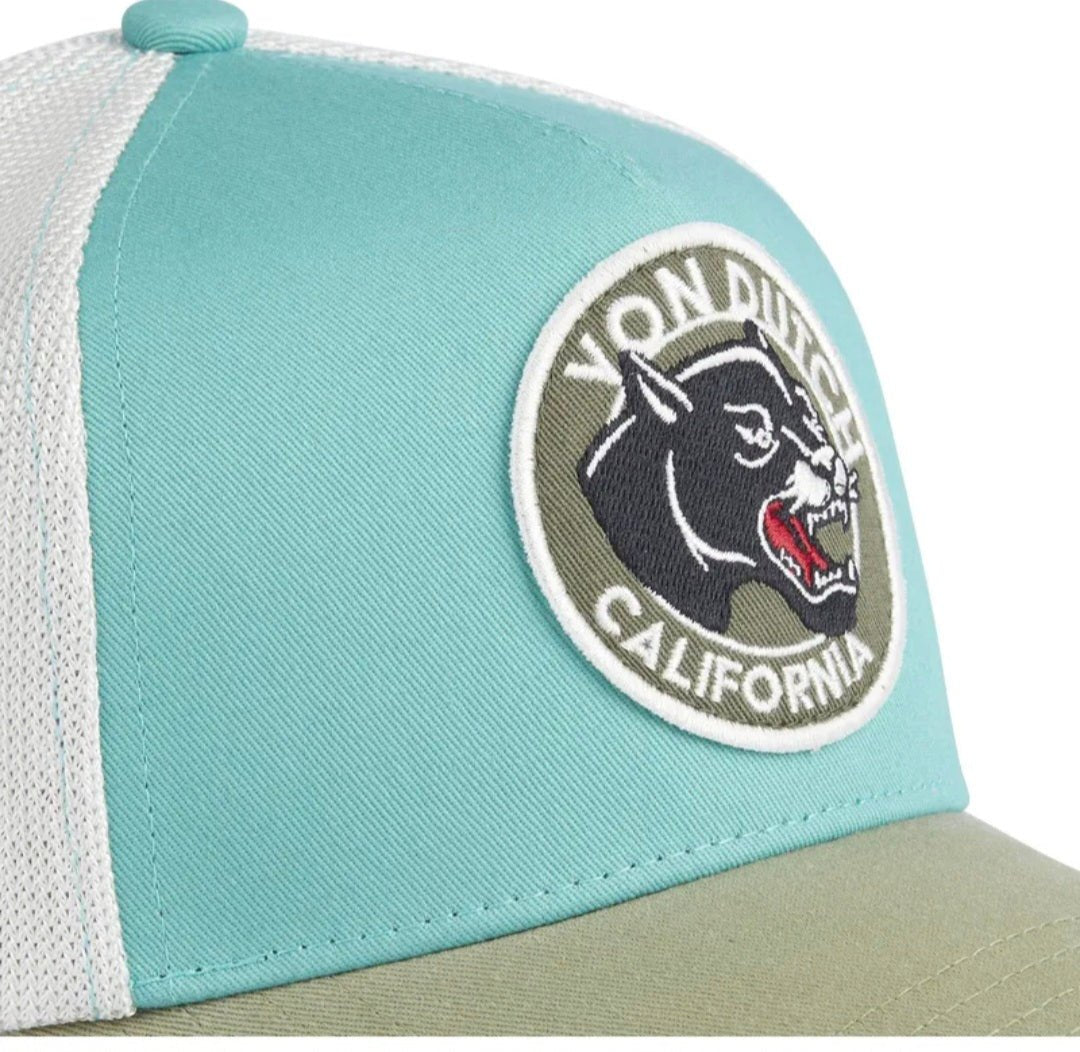 Gorras Trucker - Von Dutch WILD04 – Azul y Verde