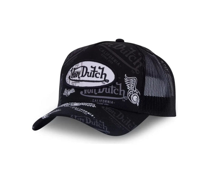 Gorras Trucker - Von Dutch LE GRE negra