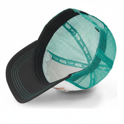 Gorras Trucker - Von Dutch trucker blanca/verde/negro PAT GRE