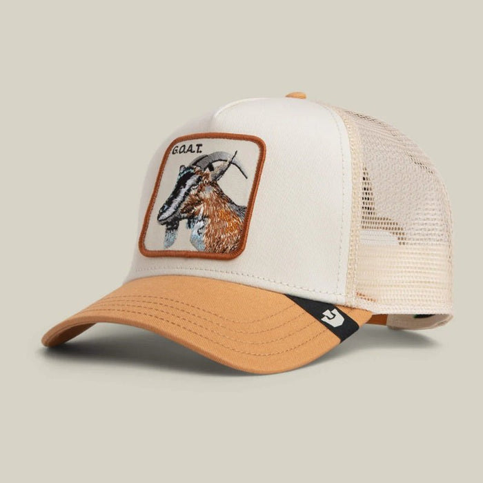 Gorras Trucker - Goorin Bros GOAT la cabra beige/marrón