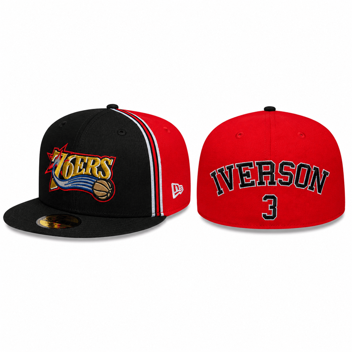 Gorras 59FIFTY - Philadelphia 76ers NBA Hardwood Iverson 59FIFTY