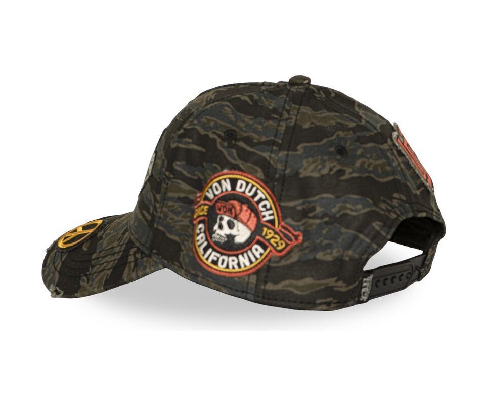 Gorras snapback - Von Dutch Snapback Camuflaje Multipatch 02