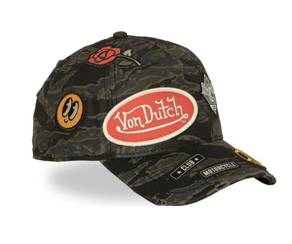 Gorras snapback - Von Dutch Snapback Camuflaje Multipatch 02