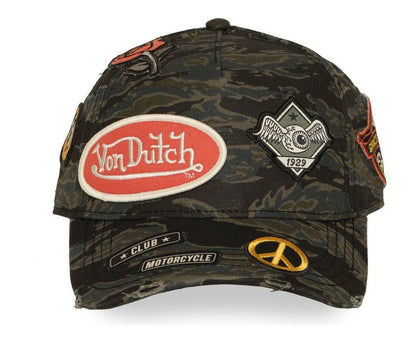 Gorras snapback - Von Dutch Snapback Camuflaje Multipatch 02