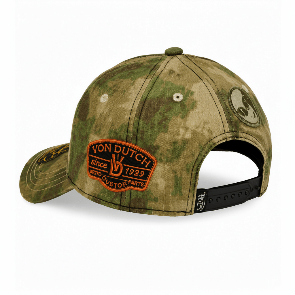 Gorras snapback - Von Dutch Snapback Camuflaje Multipatch 04