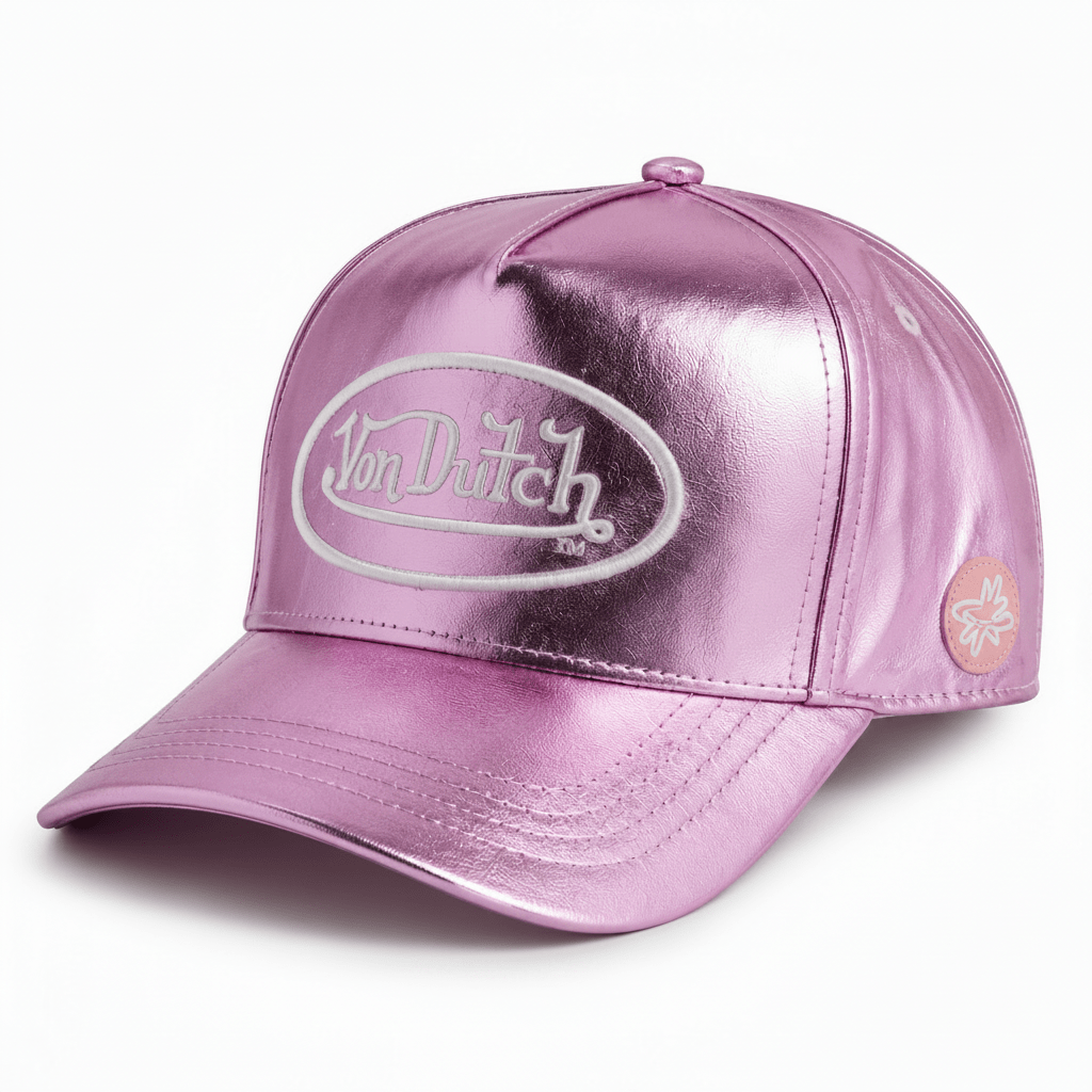 Gorras strapback - Von Dutch Strapback Rosa Metalica