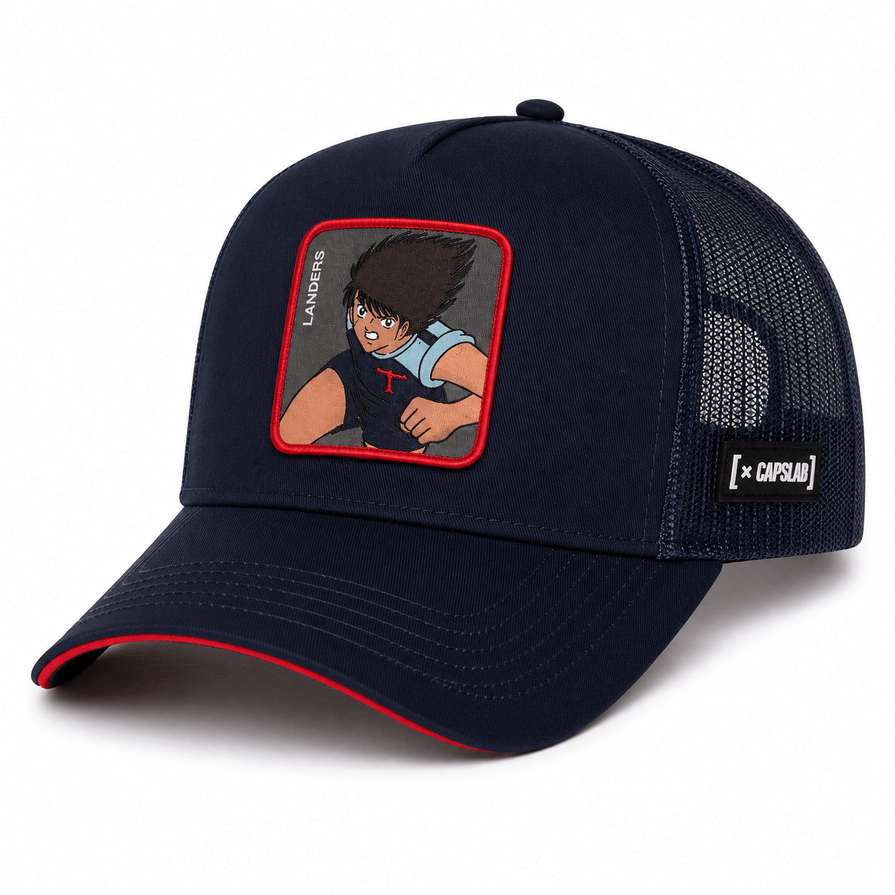 Gorras Trucker - Capslab Mark Lenders Captain Tsubasa Azul OET1 LAN