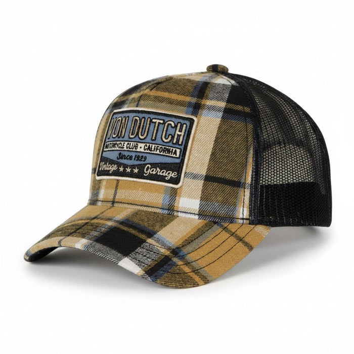 Gorras Trucker - Von Dutch Multicolor CAR11 amarilla Vintage style