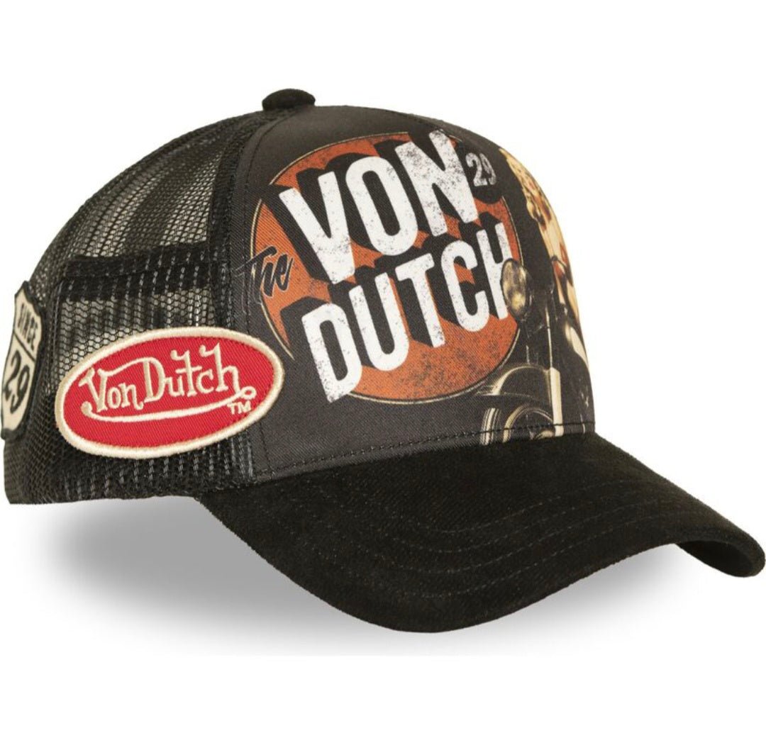 Gorras Trucker - Von Dutch Trucker negra SUBL21