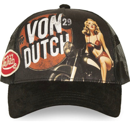 Gorras Trucker - Von Dutch Trucker negra SUBL21