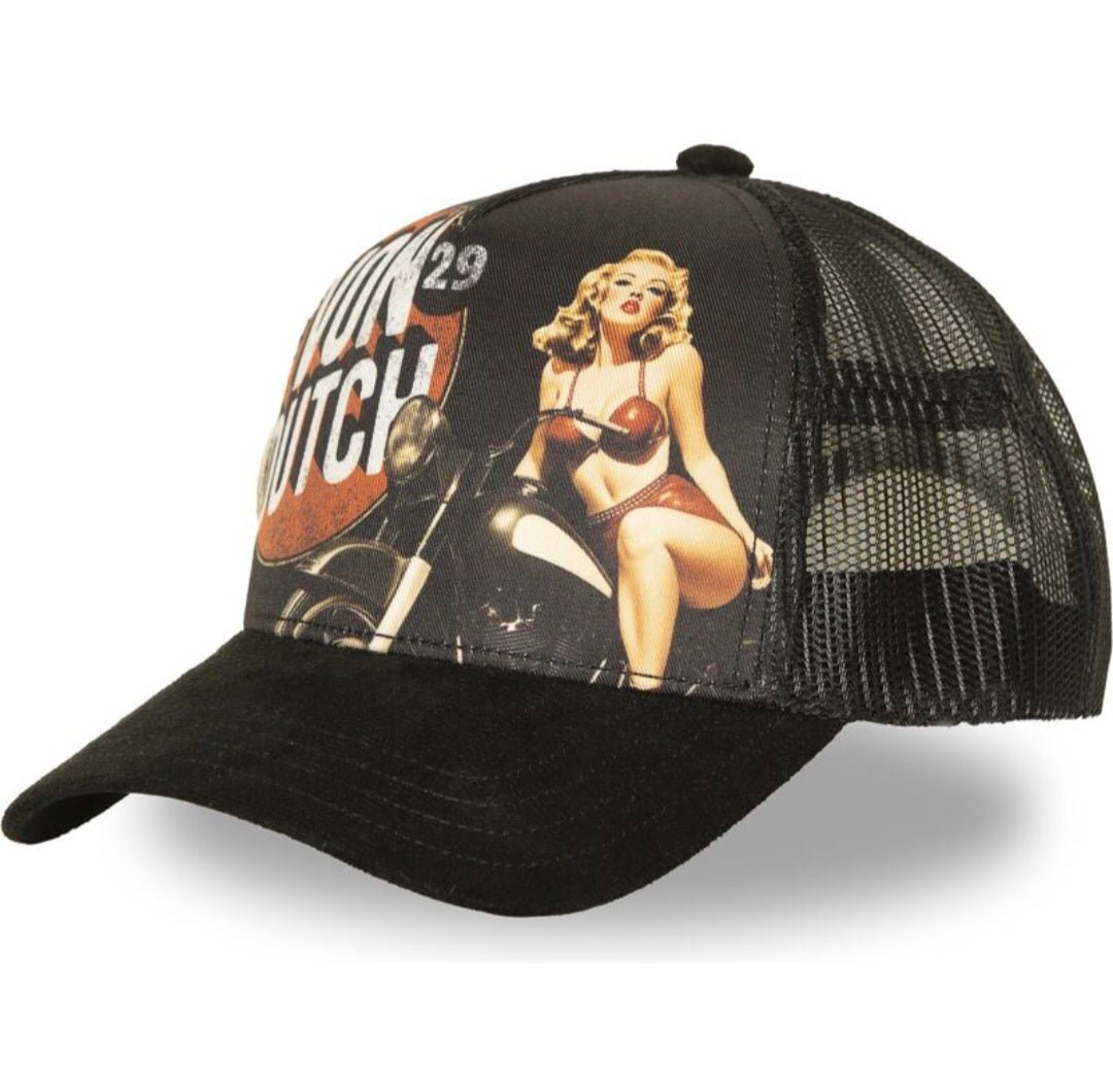 Gorras Trucker - Von Dutch Trucker negra SUBL21