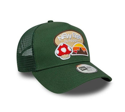 Gorras para niños o niñas - New Era Outdoor YOUTH Trucker Verde – Snapback Infantil