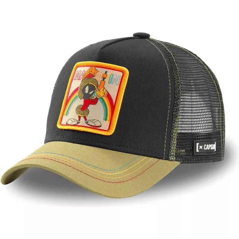 Gorras Trucker - Capslab azul marino khaki Marvin looney tunes