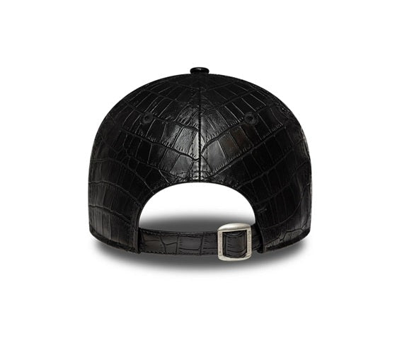 Gorras strapback - NY Yankees Cocodrilo Negra 9FORTY Mujer