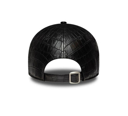Gorras strapback - NY Yankees Cocodrilo Negra 9FORTY Mujer