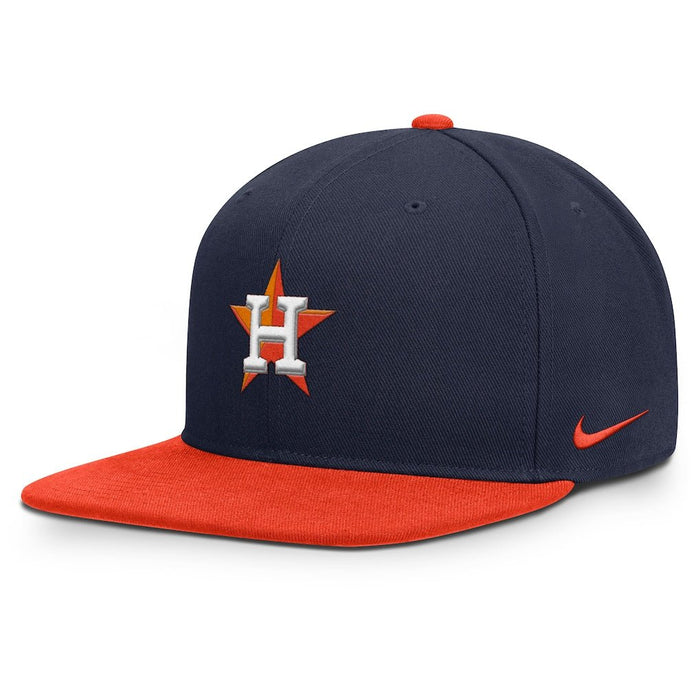 Gorras snapback - Houston Astros Pro Dri-FIT Azul Marino naranja