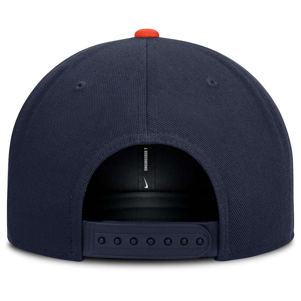 Gorras snapback - Houston Astros Pro Dri-FIT Azul Marino naranja