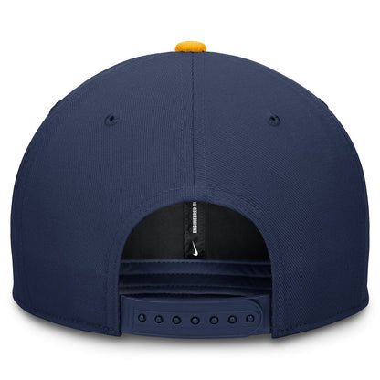 Gorras snapback Milwaukee Brewers Pro Dri-FIT Azul y amarilla
