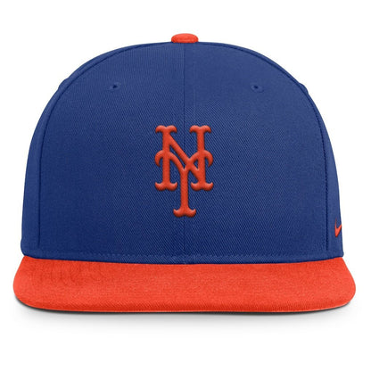 Gorras snapback - New York Mets Primetime Pro Dri-FIT Azul y naranja