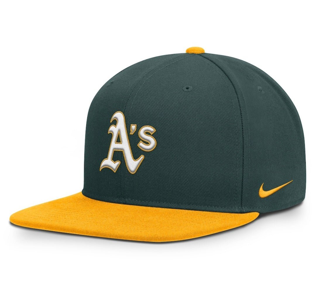 Gorras snapback - Oakland Athletics Primetime Dri-FIT Verde/Amarilla