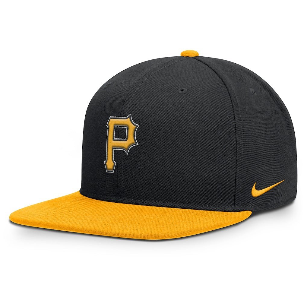 Gorras snapback - Pittsburgh Pirates Pro Dri-FIT negra y amarilla