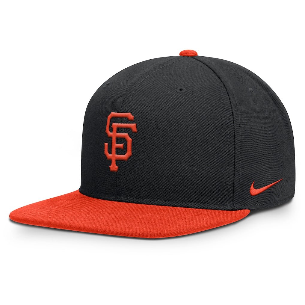 Gorras snapback - Nike San Francisco Giants Dri-FIT negra y naranja