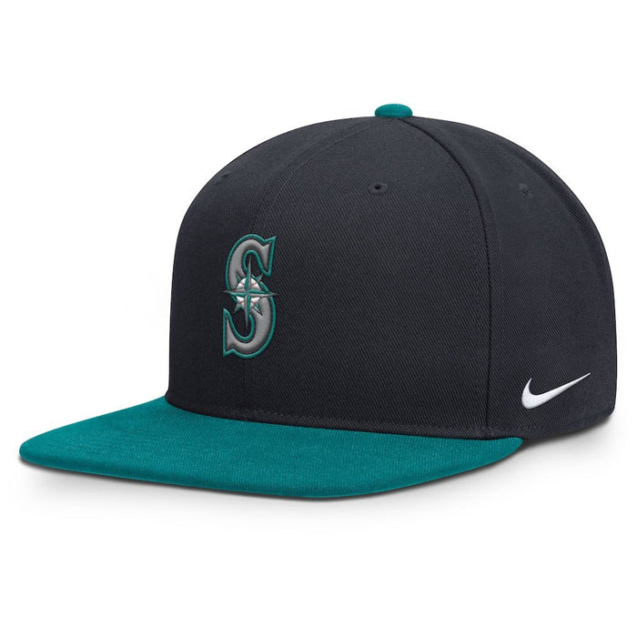 Gorras snapback - Seattle Mariners Pro Dri-FIT Azul marino teal