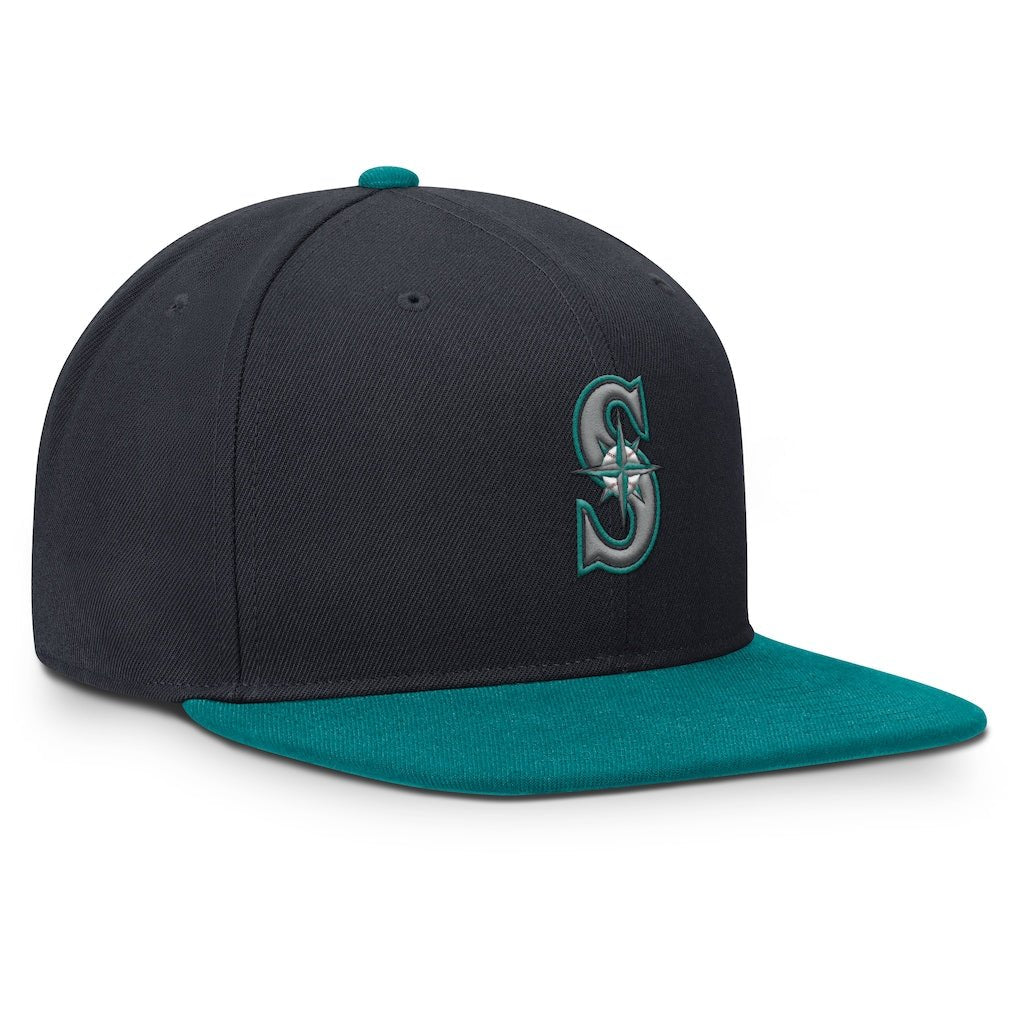 Gorras snapback - Seattle Mariners Pro Dri-FIT Azul marino teal