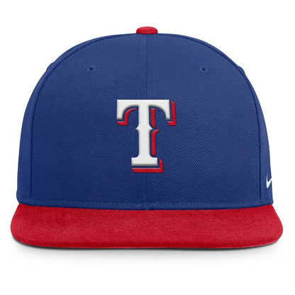 Gorras snapback - Texas Rangers Pro Dri-FIT Azul y roja