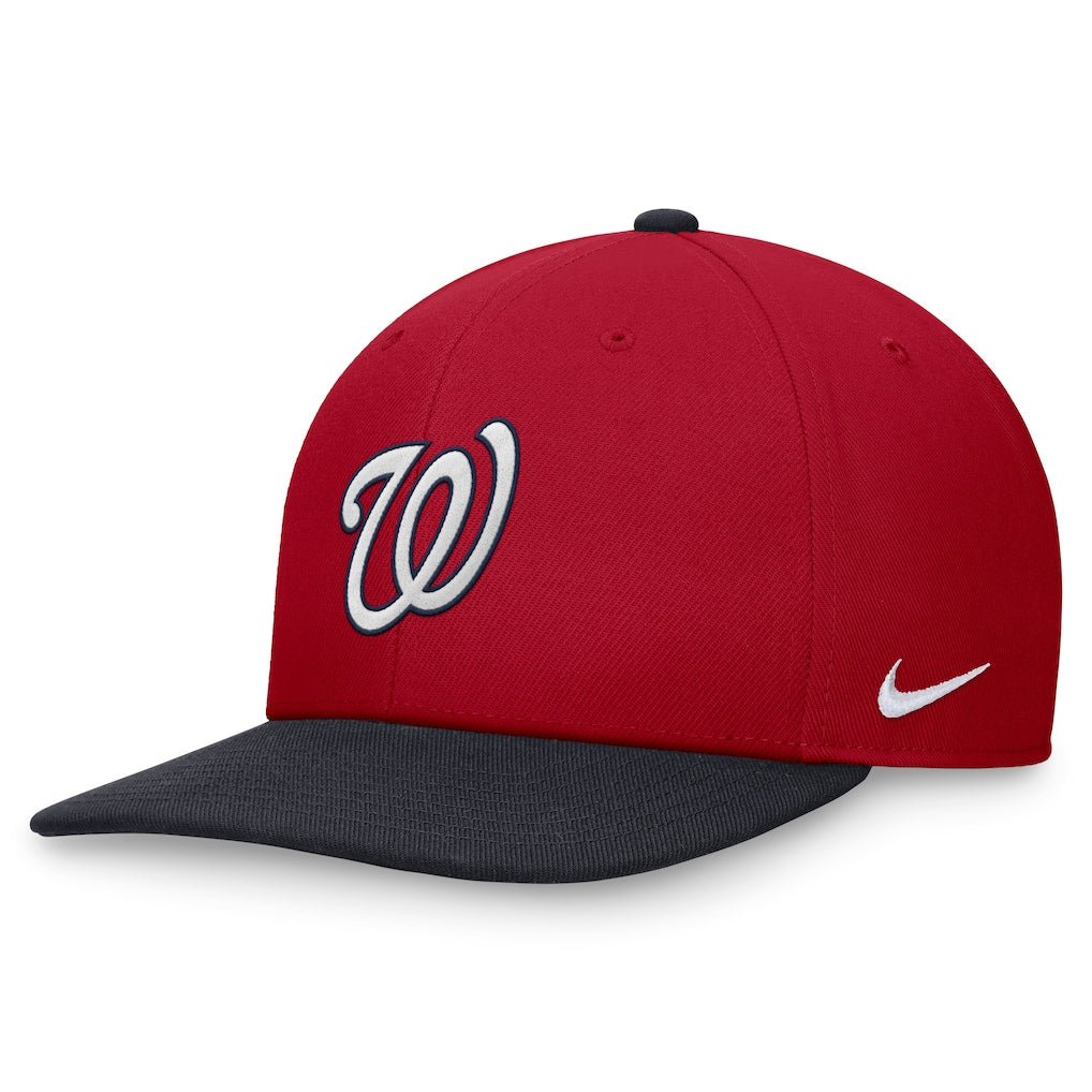 Gorras snapback - Washington Nationals Pro Dri-FIT Roja y Azul Marino
