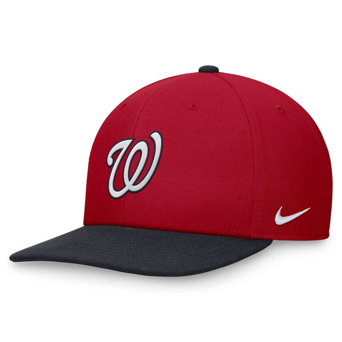Gorras snapback - Washington Nationals Pro Dri-FIT Roja y Azul Marino