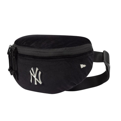 Riñonera - New York Yankees Negro velour riñonera