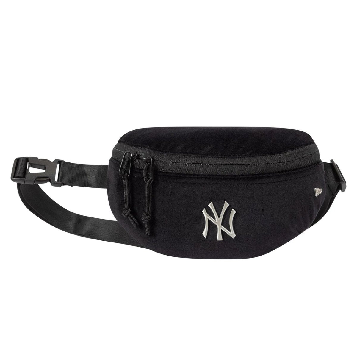 Riñonera - New York Yankees Negro velour riñonera