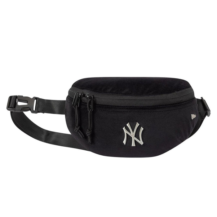 Riñonera - New York Yankees Negro velour riñonera