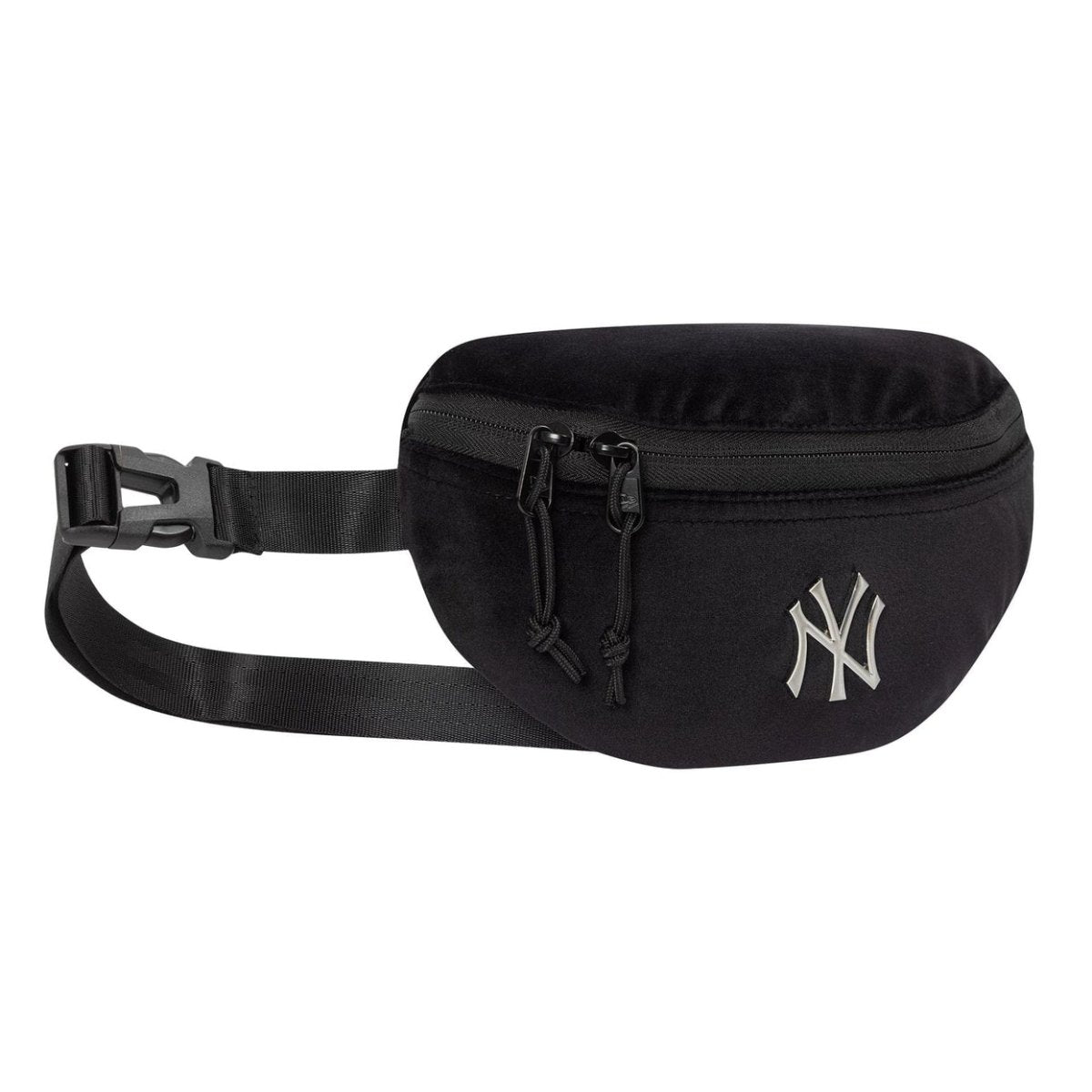 Riñonera - New York Yankees Negro velour riñonera