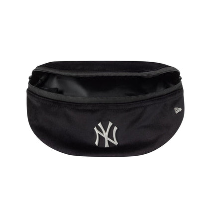 Riñonera - New York Yankees Negro velour riñonera