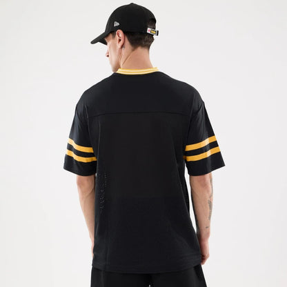 Camiseta de fútbol americano - Camiseta mesh Steelers negra/amarilla NFL
