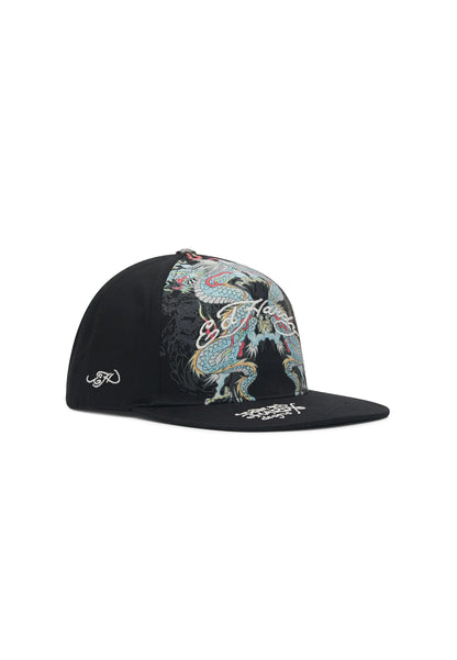 Ed Hardy Plana Dragon Battle Negra